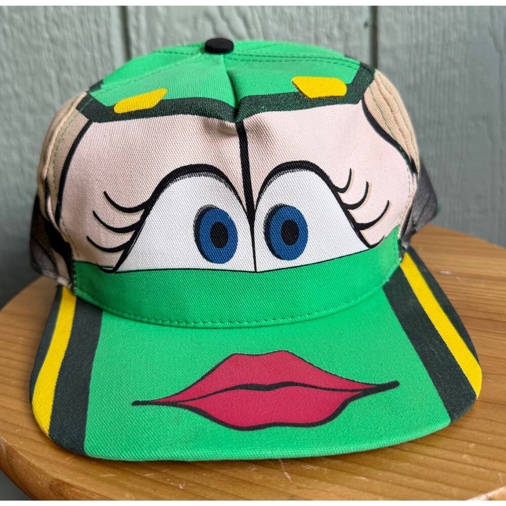 Vintage John Deere "Jennie Deere" Swingster Farmer Hat 1997
